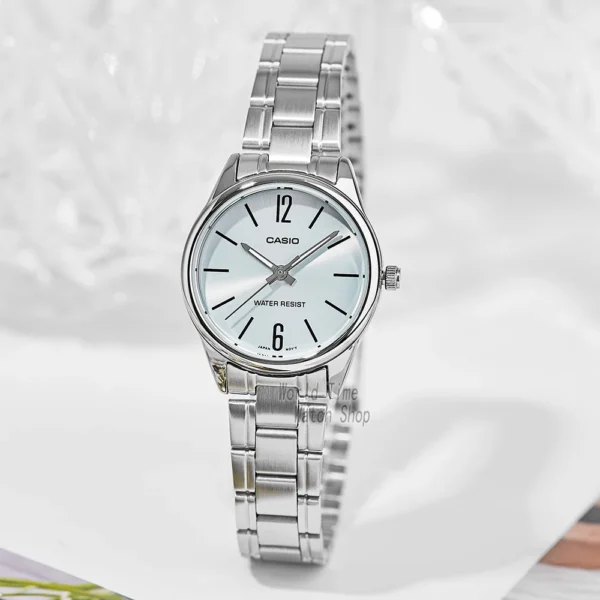 Casio women watche top brand luxury Waterproof Quartz watch ladies Gifts reloj mujer relogio LTP-V005D-2B - Image 2