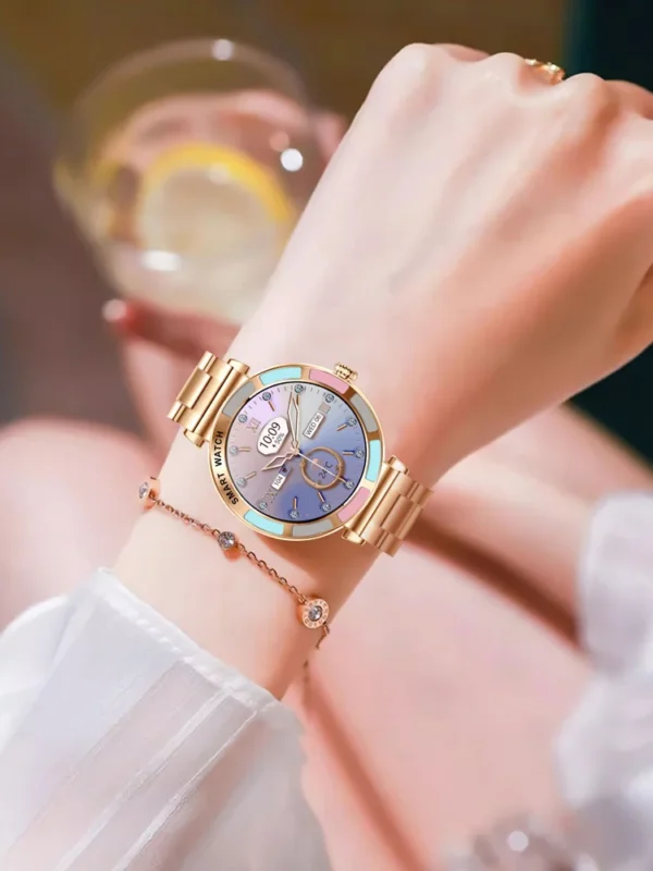 Time Owner Smart Watch 2025 Woman Bluetooth Call Watch Health Monitoring AI Voice Exercise Fitness Tracker Ladies smartwatch - Image 7