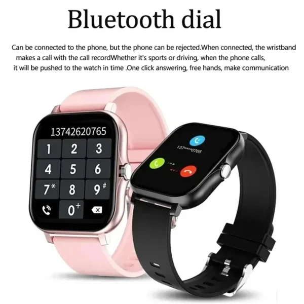 Smart Watch For Men Women Gift For Xiaomi Full Touch Screen Sport Fitness Watches BT Call Digital Smartwatch Wristwatch 2024 New - Image 3