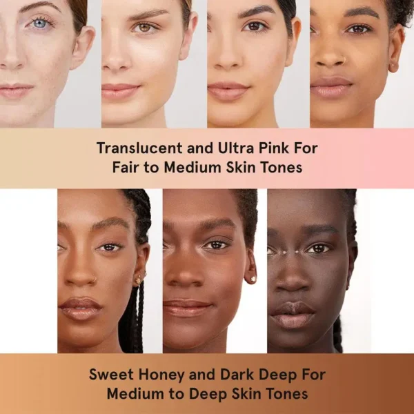 ONE SIZE Setting Powder Soft Matte Finish Waterproof Powder Fixation Pore Modification Long-Lasting Oil Control Honey Makeup - Image 6