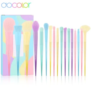 Docolor Dreaming Makeup brushes set 17pcs Professional Synthetic Hair Powder Foundation Blush Eyeshadow Make Up Brush Maquiagem