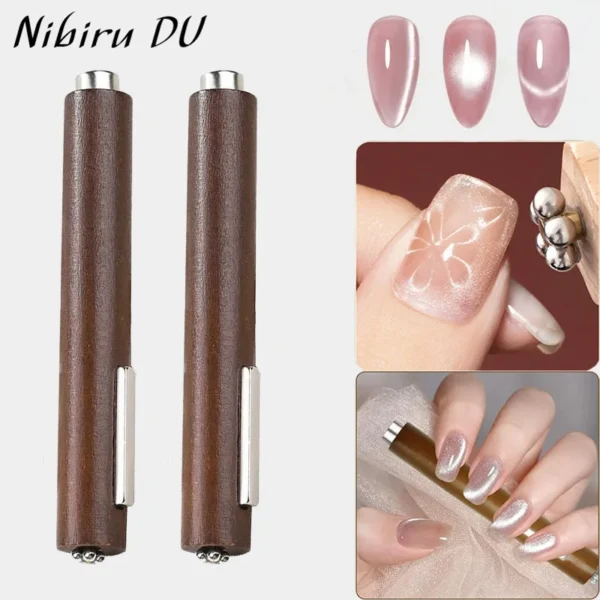 3/1Pcs 3 IN 1 3D Cat Eye Strong Magnet Rod Multi-function Nail Art Tools UV LED Gel Polish Magic Effect Manicure Accessories