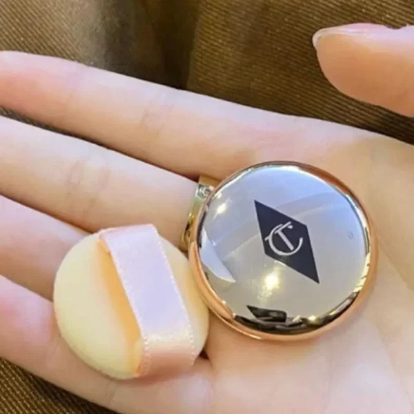 Mini Setting Powder Oil Control Long-lasting Compact Brighten Powder Waterproof Natural Brighten Skin Soft Foundation Cosmetics - Image 3