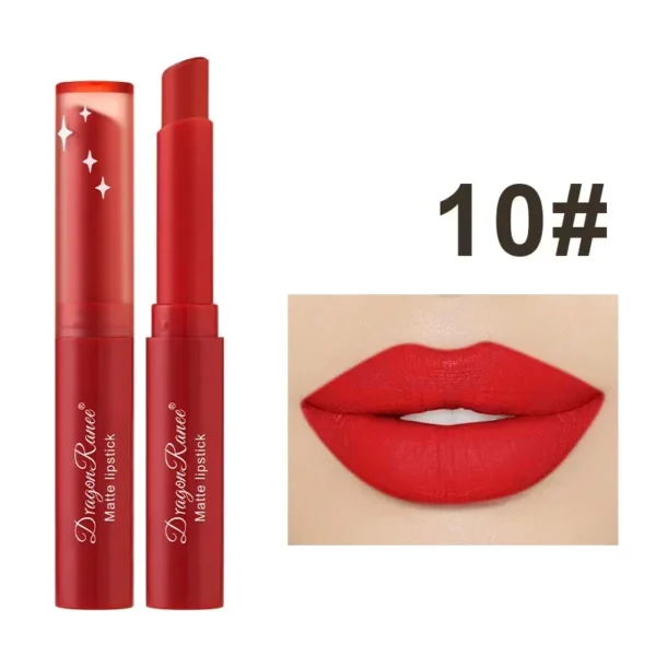 Nude Matte Lipstick Waterproof Long Lasting Lip Sticks Not Fading Sexy Red Velvet Lipsticks Women Make Up Cosmetics HOT SALE - Image 2