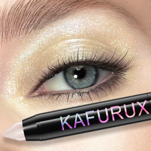 24 Colors Pearlescent Glitter Eyeshadow Eyeliner Pencil Waterproof Matte Nude Eye Shadow Eye Makeup Shimmer Highlighter Pen Tool - Image 4
