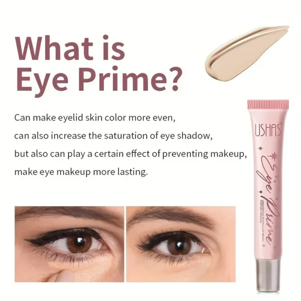 Long Lasting Eye Primer Concealer Cream for Face Makeup Natural High-Gloss Effectiveness Concealing Beauty Essential - Image 4