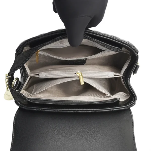Luxury Designer Hand Bags for Women Small Casual Tote Women's Leather Bag Fashion Wide Shoulder Crossbody Bag Sac A Main 2024 - Image 6