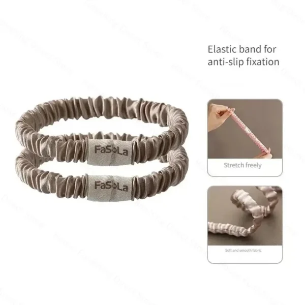 Elegant Cuff Strap Women's Shirt Sleeve Fixing Band Elastic Hair Rope Anti-Slip Clip Wedding Party Hair Accessories 2025 Fashion - Image 4
