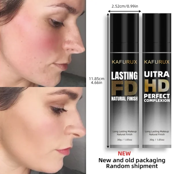 8-Color Face Foundation Cream Oil-Control Matte Concealer Waterproof Liquid Full Coverage Nude Base Professional Makeup Products - Image 6