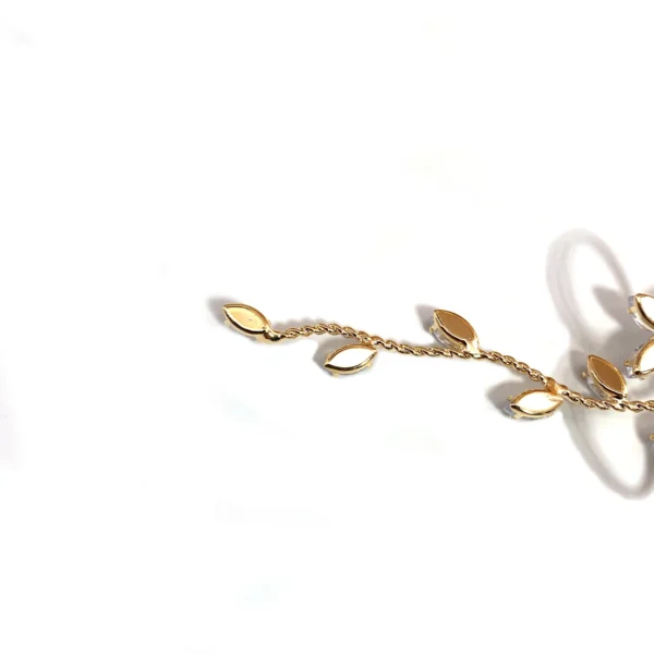 1pc Exquisite Zircon Foot Ring With Copper Inlay For Summer Women's Sexy Beach Accessories - Image 5