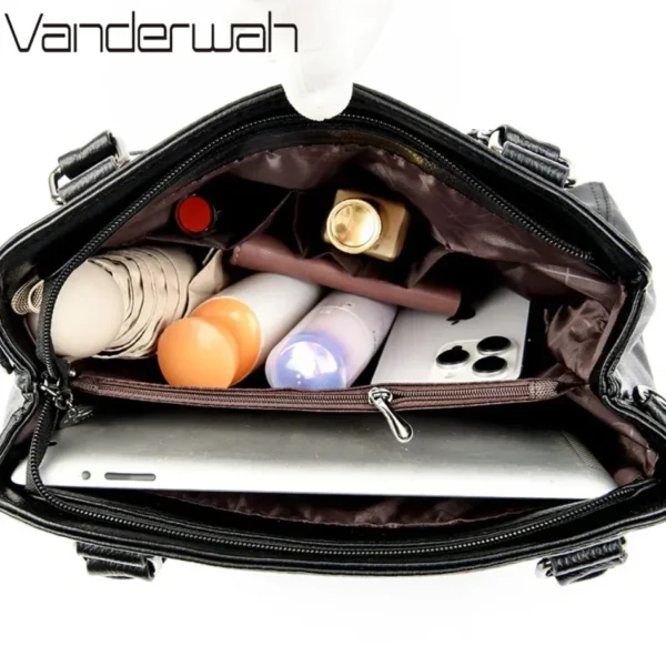 Genuine Brand Luxury Handbags Women Bag Designer Casual Tote Bag High Quality Leather Shoulder Crossbody Bags for Women 2024 New - Image 5