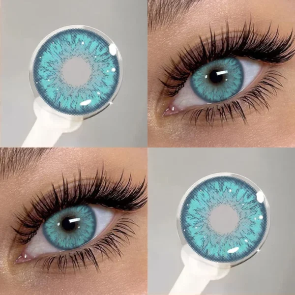 MILL CREEK 2pcs Natural Colored Contact Lenses for Eye Blue Pupils Colorcon Yearly Cosmetics Beauty Brown Contacts Fast Shipping - Image 3