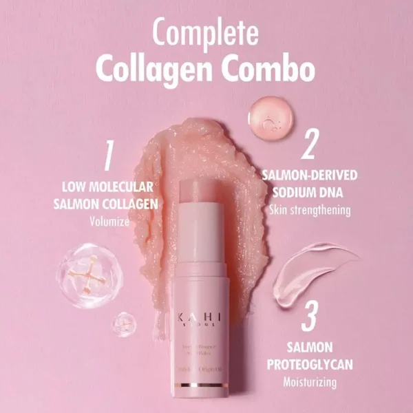 1/3/5PCS KAHI Collagen Multi Balm Stick Anti-wrinkle Bounce Moisturizer Brighten Dull Skin Tone Cream Skin Care Hydrating Primer - Image 4