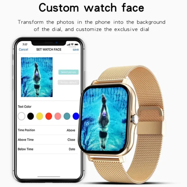 Smart Watch For Men Women Gift For Xiaomi Full Touch Screen Sport Fitness Watches BT Call Digital Smartwatch Wristwatch 2024 New - Image 6
