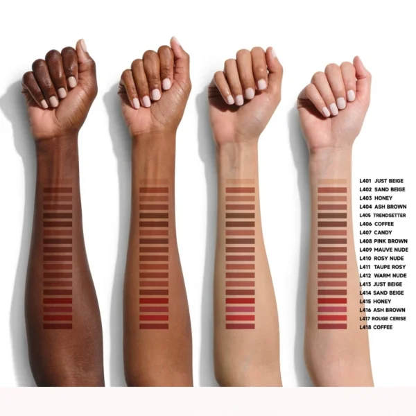 6pcs Face Secret Lip Liner Pencil Set,Ultra-Fine,Smooth Long Lasting Waterproof Matte Velvet,Brown Mixed Color - Image 5