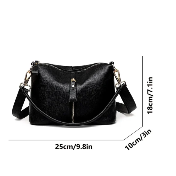 High Quality Genuine Leather Women Tote Bag Luxury Soft Cowhide Ladies Shoulder Crossbody Bags 2024 Fashion Female Messenger Sac - Image 5