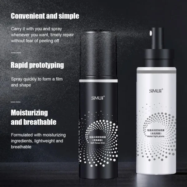 100ml Makeup Fixer Spray Fixing Makeup Spray Face Make up Moisturizing Long Lasting Foundation Women Finishing Setting Spray - Image 3