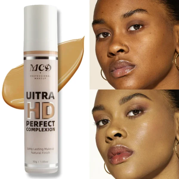 9 Shade Full Coverage Concealer Liquid Foundation makeup high coverage Base makeup cushion Foundation cream Natural Matte - Image 5