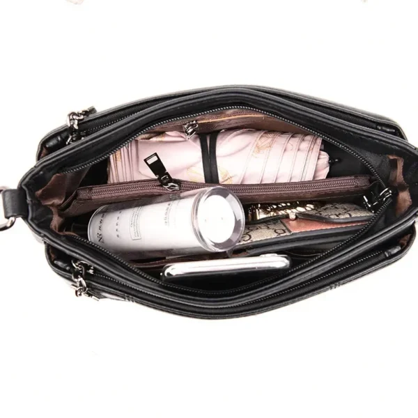 Genuine Pu Leather Luxury Handbags Women Bags Designer Crossbody Bags For Women 2024 Shoulder Bag Women Handbags Sac A Main - Image 6