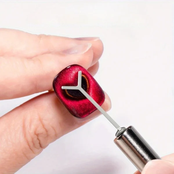 Cat Eye Nail Magnet Set Nail Art Cat Eye 3D Heart Shaped Magnet for Creating Heart Shapes on Nails Nail Art Accessories Tools