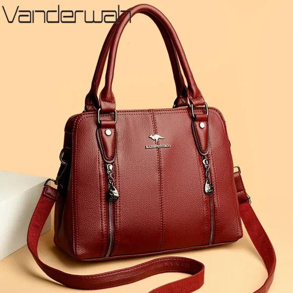 Genuine Brand Luxury Handbags Women Bag Designer Casual Tote Bag High Quality Leather Shoulder Crossbody Bags for Women 2024 New