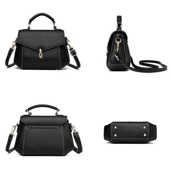 Small Bags High Quality Women 2024 Messenger Bags Designer Leather Female Multifunctional Shoulder Bag Vintage Leather Handbags - Image 5