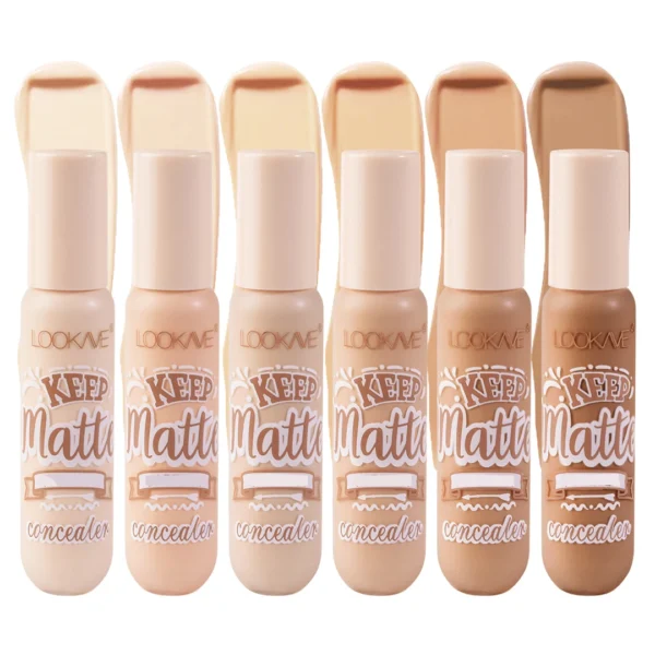 Liquid Concealer Stick Foundation Cream 6 Color Moisturizing Full Coverage Ae Dark Circle Natural Matte Concealer Cream Makeup