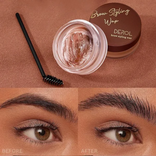 1pcs 3D Eyebrow Styling Cream Makeup Long Lasting Natural Quick-drying Wild Brow Pomade Setting Gel Wax Eyebrow Cosmetics - Image 3