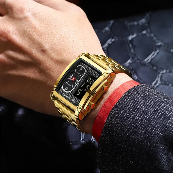 BINBOND Brand Mens Business Sports Quartz Watch Classic Waterproof Luminous Calendar Creative Clock Male Personalized Wristwatch - Image 4