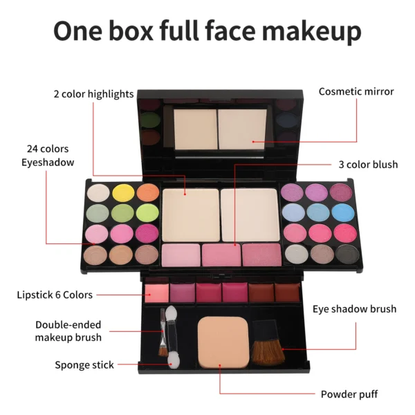 35 color pearl eye shadow makeup plate nude makeup women makeup set combination TYA 6173 - Image 4