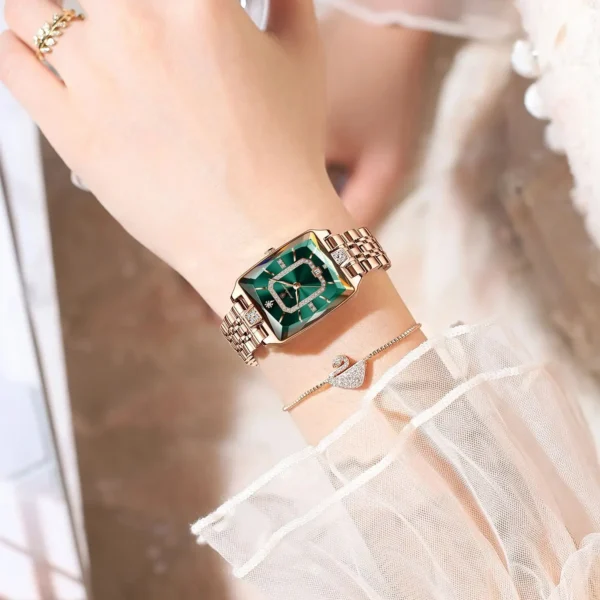 POEDAGAR Luxury Watch For Woman Waterproof Calendar High Quality Ladies Watch Stainless Steel Quartz Women's Watches Elegant+Box - Image 6