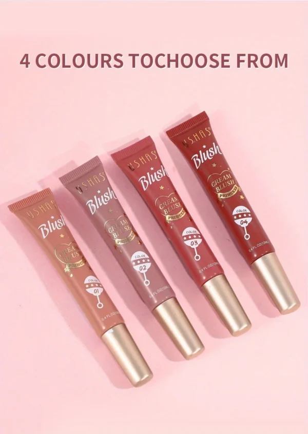 4-color Multifunctional Liquid Blush Waterproof Long Lasting Eye Shadow Lip Cheek Dual-purpose Blush Stick Makeup Cosmetics. - Image 3