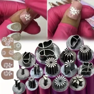 4/6/10pcs Nail Art Flowers&Butterfly Stamp Pen Set for Nail Assorted Patterns DIY Art Stamping Tool for Women Beauty Accessories