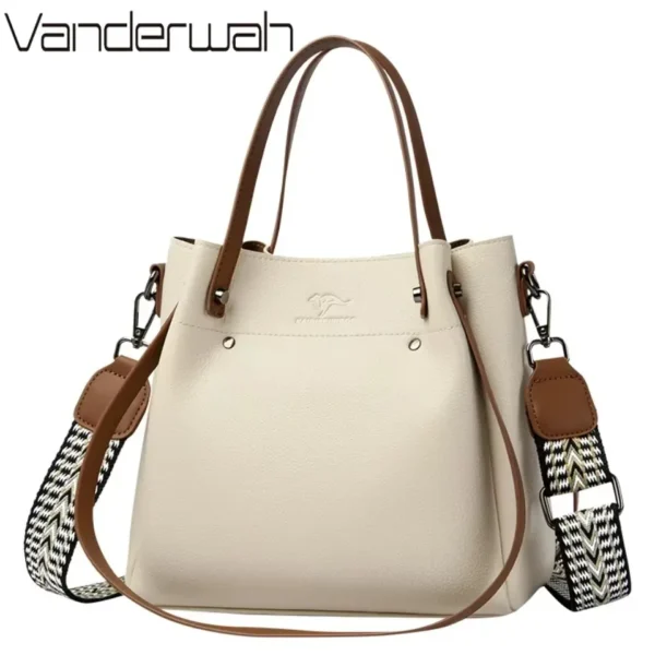 High Quality Pu Leather Shoulder Crossbody Bags for Women 2025 Luxury Handbags Women Bags Large Capacity Tote Messenger Bag - Image 6