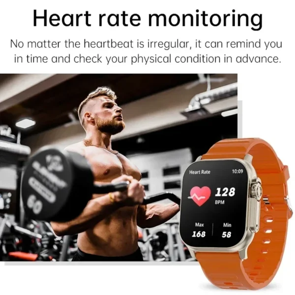 New T900 Ultra 2 Smart Watch 49mm 2025 New NFC Men Women GPS Track Bluetooth Call BT Music Games Wireless Charging Smartwatch - Image 4