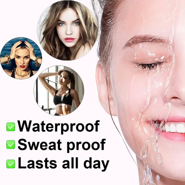 4 Fork Eyebrow Pencil Natural Waterproof Anti-sweat Lasting Liquid Does Not Faint Dye Extremely Fine Eyebrow Pencil Makeup Tool - Image 4