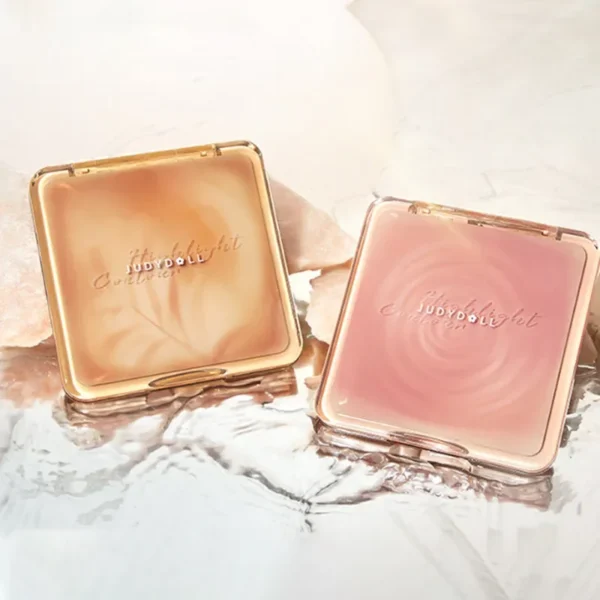 Judydoll Highlighter Contour Bronzer Palette Nude Makeup Natural Facial 3D Nose Shadow Long-Lasting Waterproof Cosmetics Makeup - Image 5