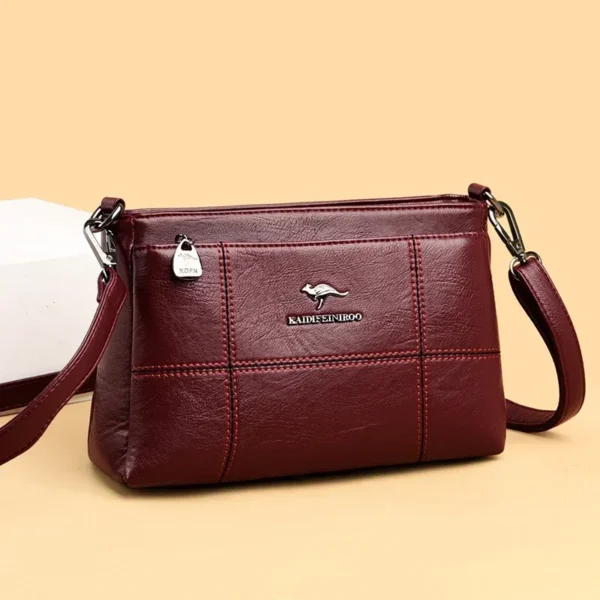 3 in 1 Luxury Handbags Women Bags Designer Genuine Leather Shoulder Bag for Women 2024 Elegant Female Crossbody Bag Sac A Main - Image 2