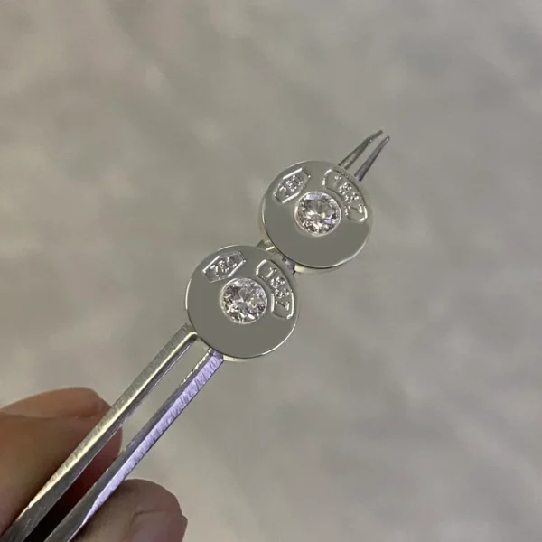 2025 S925 Silver Classic Design Earrings - TIF Series, Knot Twist, Heart & Diamond Shapes, Multiple Styles Available - Image 6