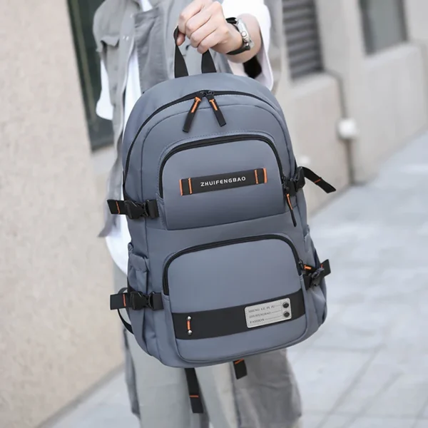 Casual Men's Travel Backpack Fashion Outdoor Hiking Climbing Backpack Multifunction Messenger Rig Pouch College Schoolbag - Image 3