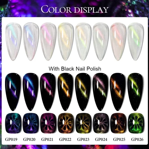 8ml 9D Laser Cat Magnetic Nail Polish No Need Lamp Long Lasting Nail Art Polish Varnish For Nails Manicure Design Nail Supplies - Image 4