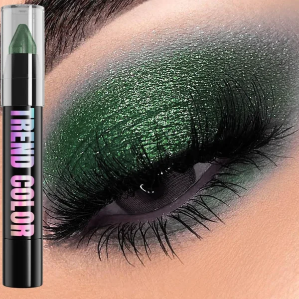 24 Colors Pearlescent Glitter Eyeshadow Eyeliner Pencil Waterproof Matte Nude Eye Shadow Eye Makeup Shimmer Highlighter Pen Tool - Image 2