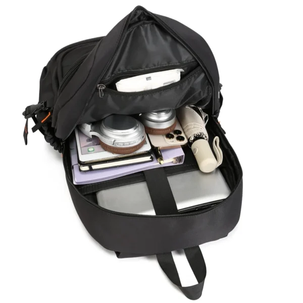 Casual Men's Travel Backpack Fashion Outdoor Hiking Climbing Backpack Multifunction Messenger Rig Pouch College Schoolbag - Image 4