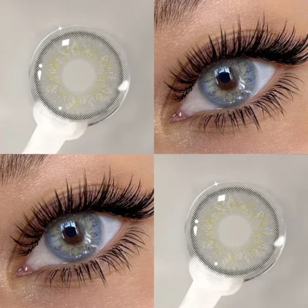 MILL CREEK 2pcs Natural Colored Contact Lenses for Eye Blue Pupils Colorcon Yearly Cosmetics Beauty Brown Contacts Fast Shipping - Image 5