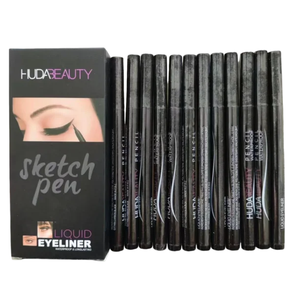 Black Liquid Eyeliner Pen Waterproof Long Lasting Eye Makeup Smooth Eye Liner Pencil Hot Cosmetics - Image 6
