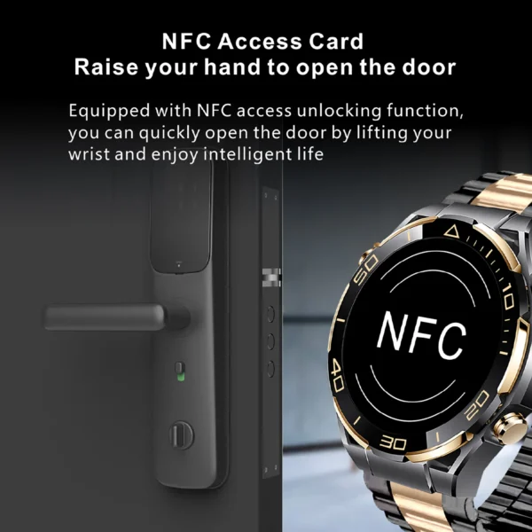 New Watch Ultimate Luxury Smart Watch Men's 480*480 HD Screen Outdoor Sports SmartWatch 4GB RAM GPS NFC Compass 2025 New Watch - Image 2