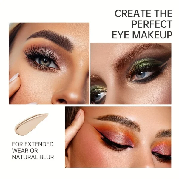 Long-lasting Eye Base, Makeup primer Long-lasting Cream eyeshadow primer, facial primer, full coverage waterproof concealer - Image 5