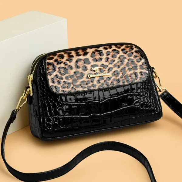 Fashion Shoulder Bags For Women Luxury Leopard Design High Quality Leather Crossbody Bag Ladies Messenger Purse Commuting Sac