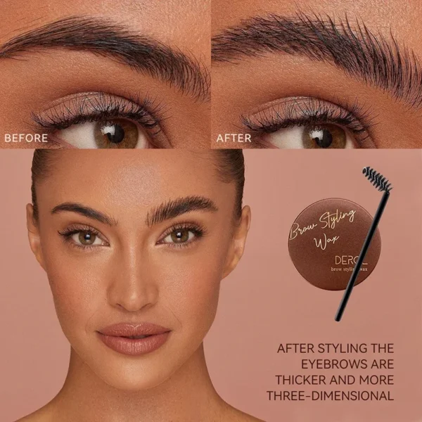 1pcs 3D Eyebrow Styling Cream Makeup Long Lasting Natural Quick-drying Wild Brow Pomade Setting Gel Wax Eyebrow Cosmetics - Image 2