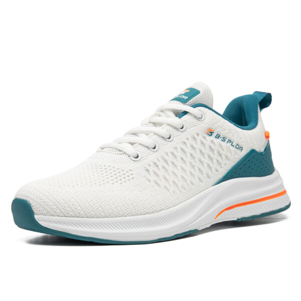 Baasploa Men's Lightweight Mesh Running Shoes - Breathable Outdoor Sports Sneakers for Gym, Jogging, Tennis - Comfortable Cushioning and Support - Image 13